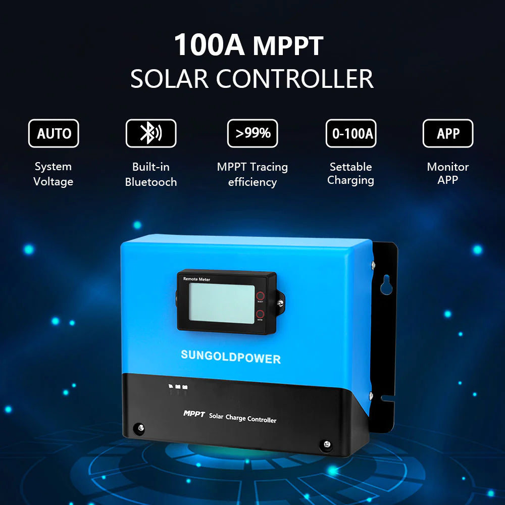 Sungold Power Off‑Grid 6,000W Solar Kit 24VDC 120V/240V Inverter/Charger | LiFePO4 10.24 kWh Battery & 6×370W Solar Panels (SGK‑PRO62) The Sungold Power Off‑Grid 6,000W Solar Kit (SGK‑PRO62) includes LiFePO4 10.24 kWh battery, 6×370W solar panels, and a 24VDC 120V/240V inverter/charger—perfect for reliable off-grid energy solutions.