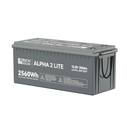 alpha 2 lite 12v 200ah lifepo4 lithium iron phophate battery 240808 2