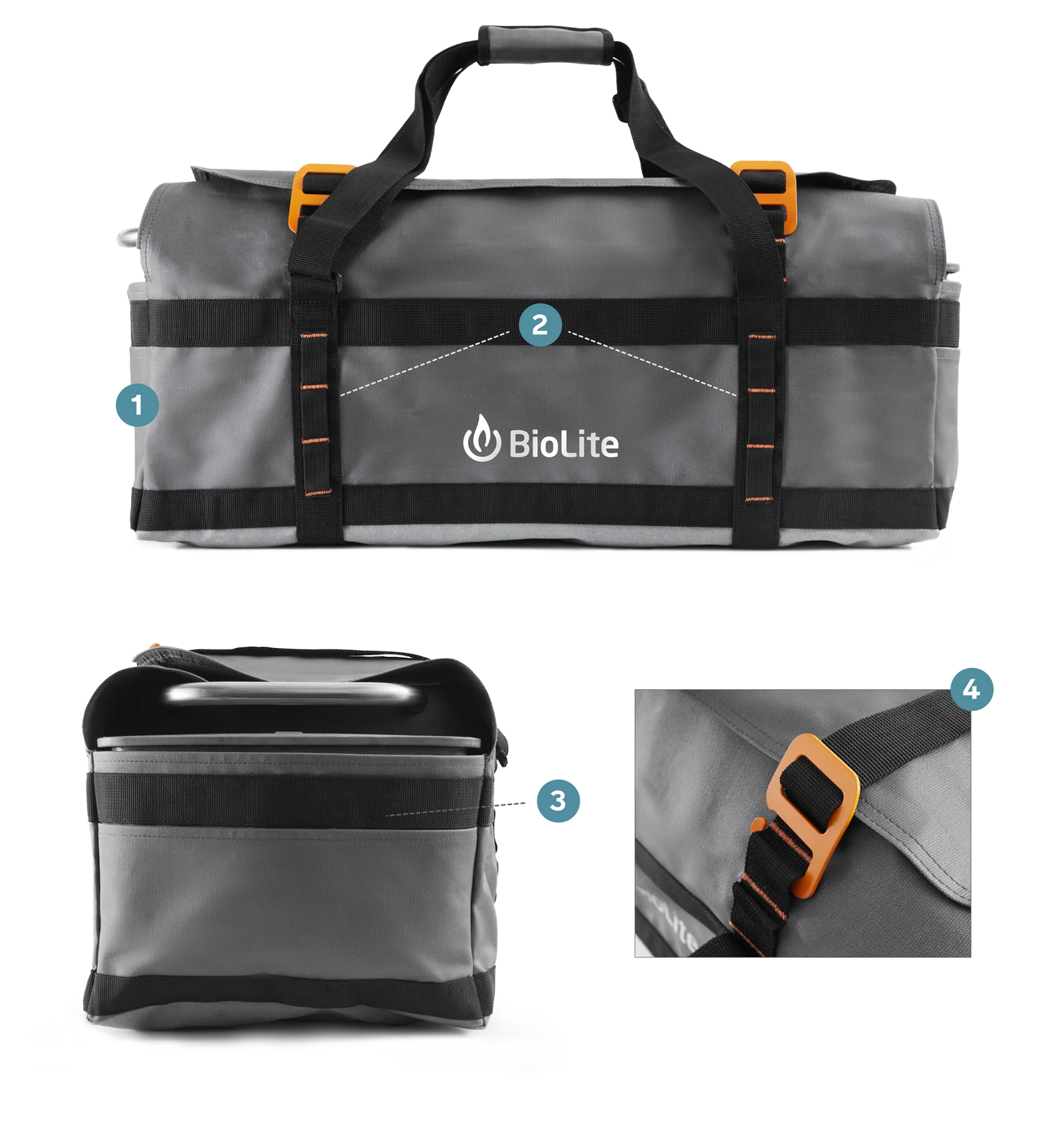 BioLite FirePit Essentials Kit CarryBag Features