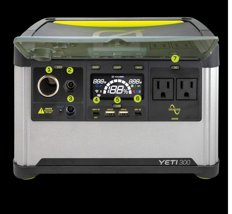 Yeti 300 & Nomad 50+ Solar Generator Group 429