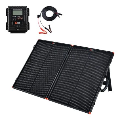 mega 100 portable briefcase charging kit 100 watt portable solar panel premium 12v portable solar panel for generators boats power stations high efficiency 1