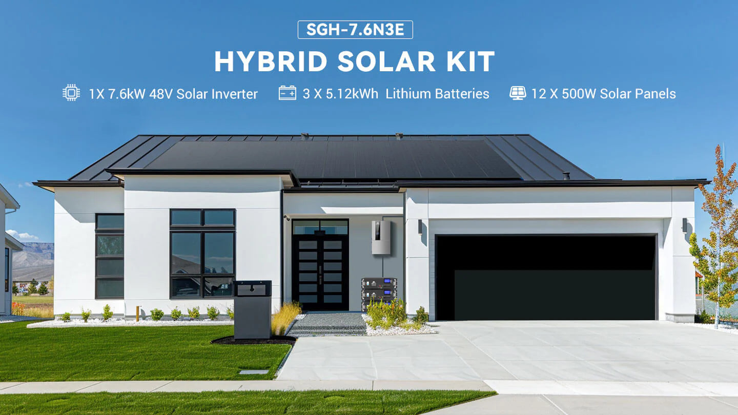 Sungold Power 7-6N3E solar kit — product photo