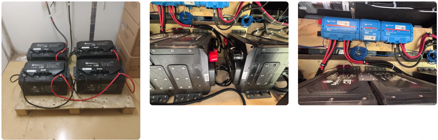 HUSKY 2 10.24kWh Battery Kit + Victron 48V MultiPlus-II 120V 5000W Hybrid Inverter | Off-Grid Back-Up System BigBattery Husky — product photo