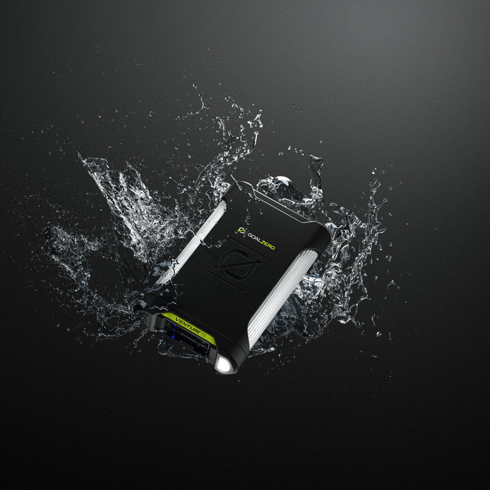 Venture 75 + Nomad 10 Kit Venture 75 Dustproof / Waterproof IP67 Rating Power Bank - Goal Zero