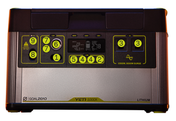 Yeti 1000X + Nomad 100 Solar Generator Yeti 1000X Mobile