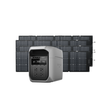 ecoflow ecoflow delta 3 max series solar generator pv220w d3m series 1196589391
