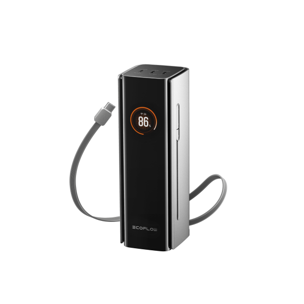 ecoflow ecoflow rapid pro power bank 27 650mah 300w 140w built in cable rapid pro 27k 1183338808