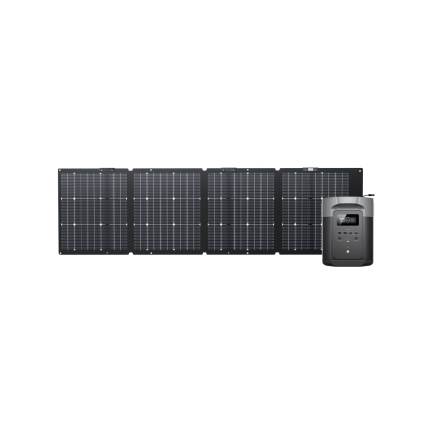 ecoflow us ecoflow delta 2 max solar generator pv220w 1 220w delta 2 max 32617212870729