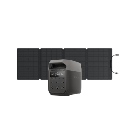 ecoflow us ecoflow delta 3 portable power station standalone delta 3 110w portable solar pannel 36204788940873