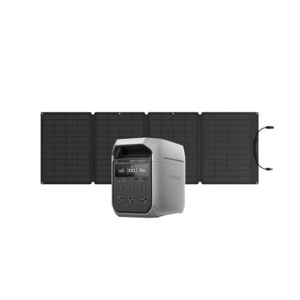 ecoflow us ecoflow delta 3 series solar generator pv110w bundle delta 3 plus 110w solar panel 34346111336521