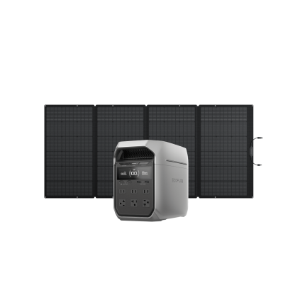 ecoflow us ecoflow delta 3 series solar generator pv400w bundle delta 3 plus 400w solar panel 34345914695753
