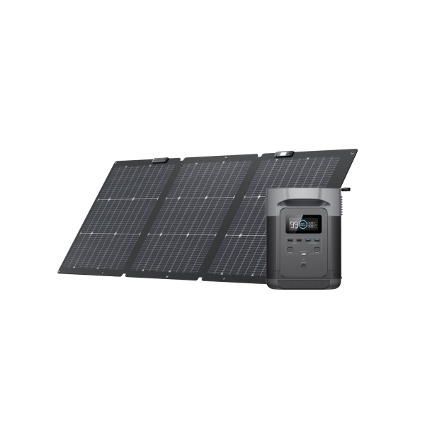 ecoflow us ecoflow delta solar generator pv 160w bundle 32606552358985