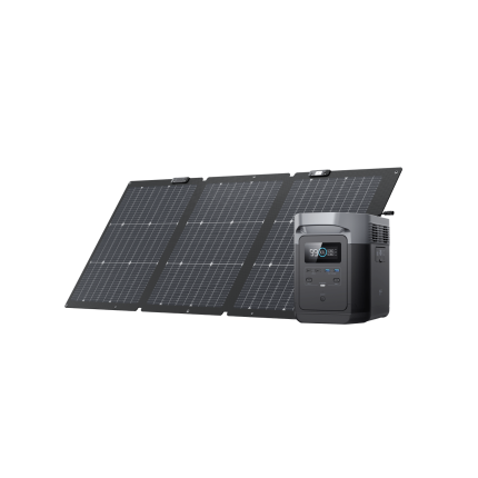 ecoflow us ecoflow delta solar generator pv 160w bundle 32606552391753