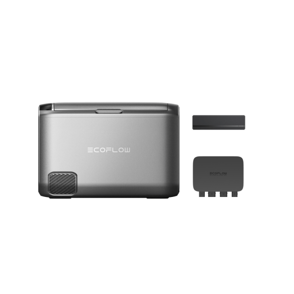 ecoflow us ecoflow glacier classic portable fridge freezer glacier classic 55l glacier plug in battery 500w alternator charger 1180600455