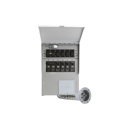 ecoflow us ecoflow home backup kit transfer switch transfer switch 306a1 paring with single delta max 30355440336969