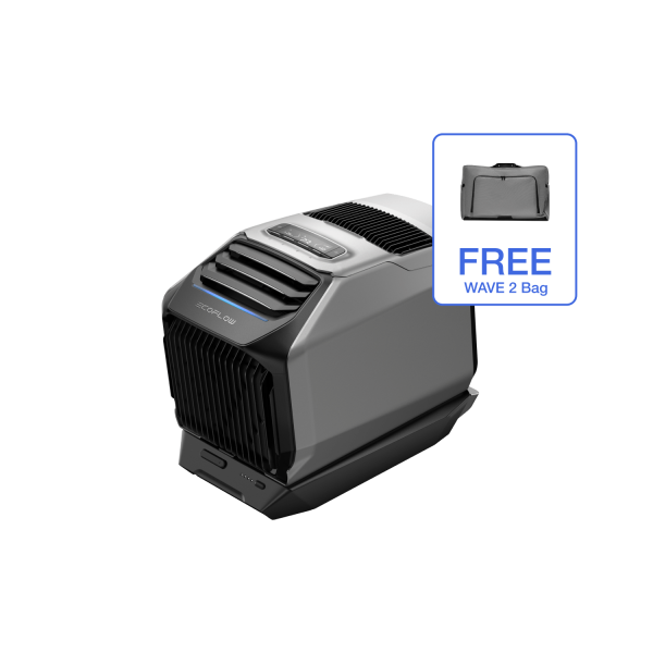 ecoflow us ecoflow wave 2 portable air conditioner with heater early bird ecoflow wave 2 add on battery free bag 35375228190793