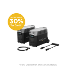 ecoflow us whole home backup kit smart control kit bundle 2 delta pro double voltage hub 30506196009033