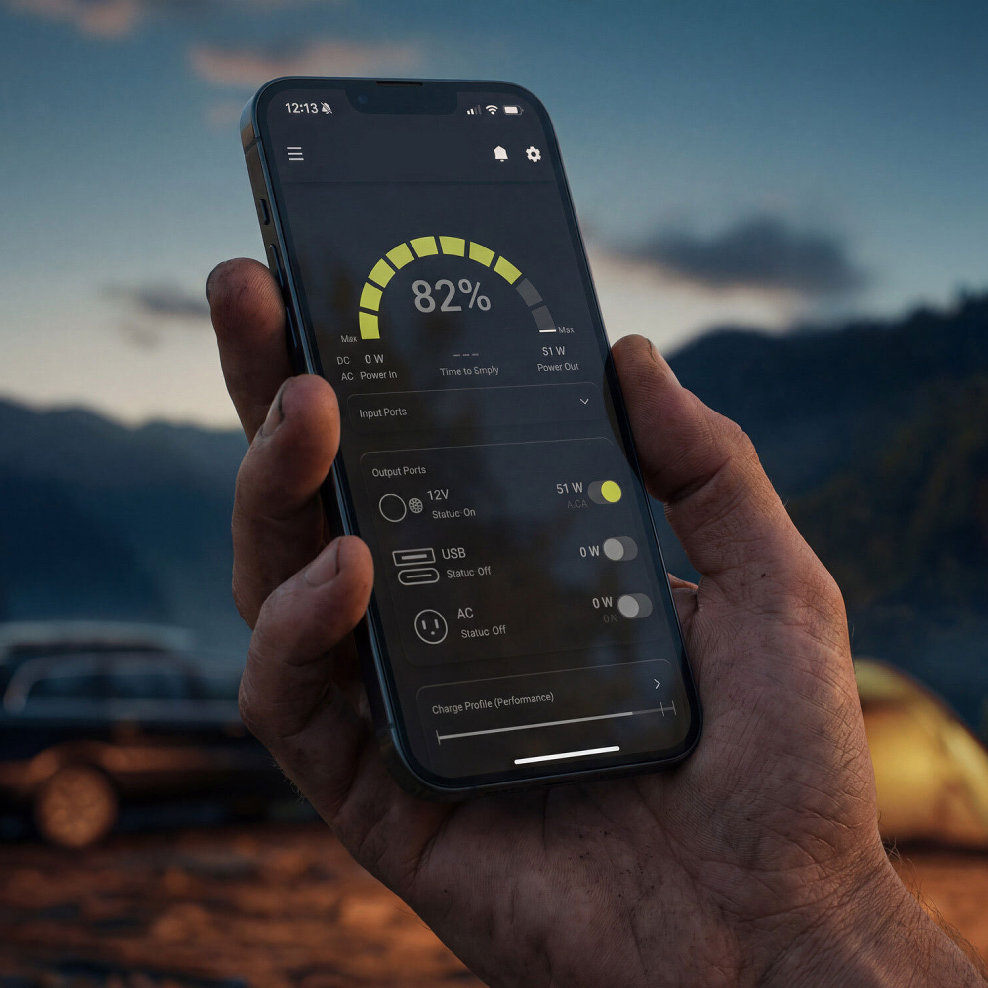 Yeti 1500 + Skylight Goal Zero Power App