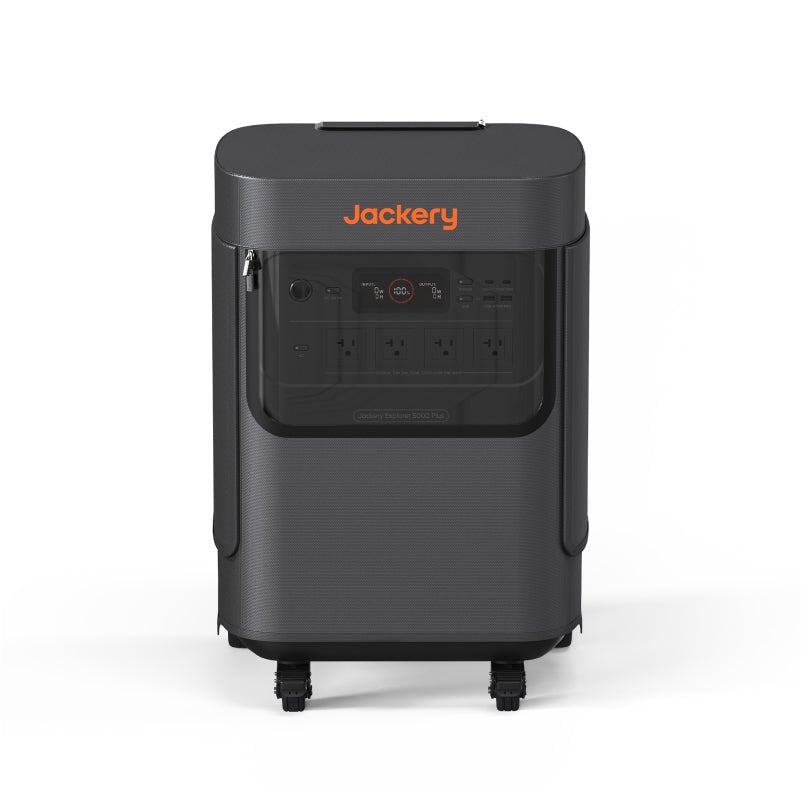 Jackery Whole-Home Backup Kit 5000 Plus (20kWh) | 2x Explorer 5000 Plus + 2x Battery Pack 5000 Plus + Smart Transfer Switch Jackery Explorer 5000 Plus Protective Cover