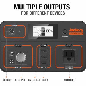 jackery explorer 300 portable power station refurbished 8824016
