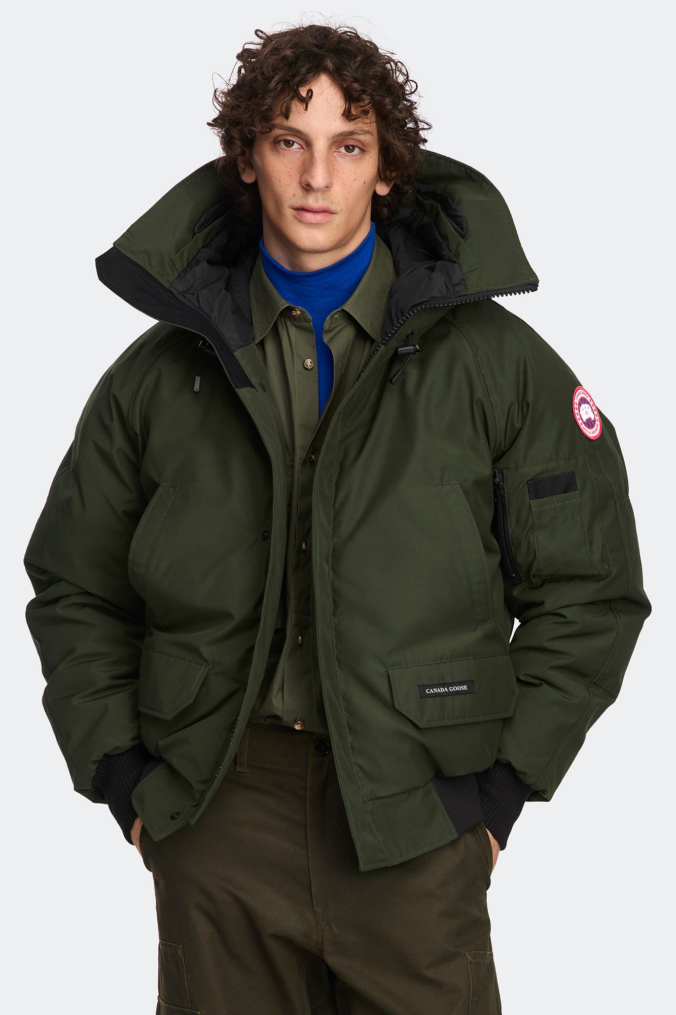 2050MCD_9260_on_front_01-4 Canada Goose Men's Chilliwack Bomber - Image 1