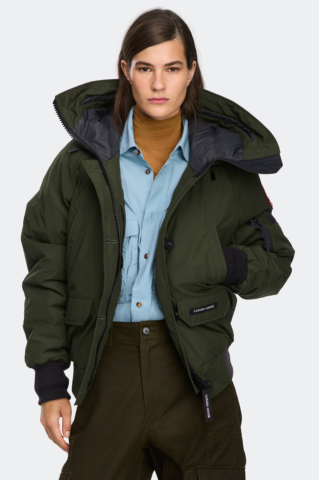 2050WCD_9260_on_front_01 Canada Goose Women’s Chilliwack Bomber - Image 1