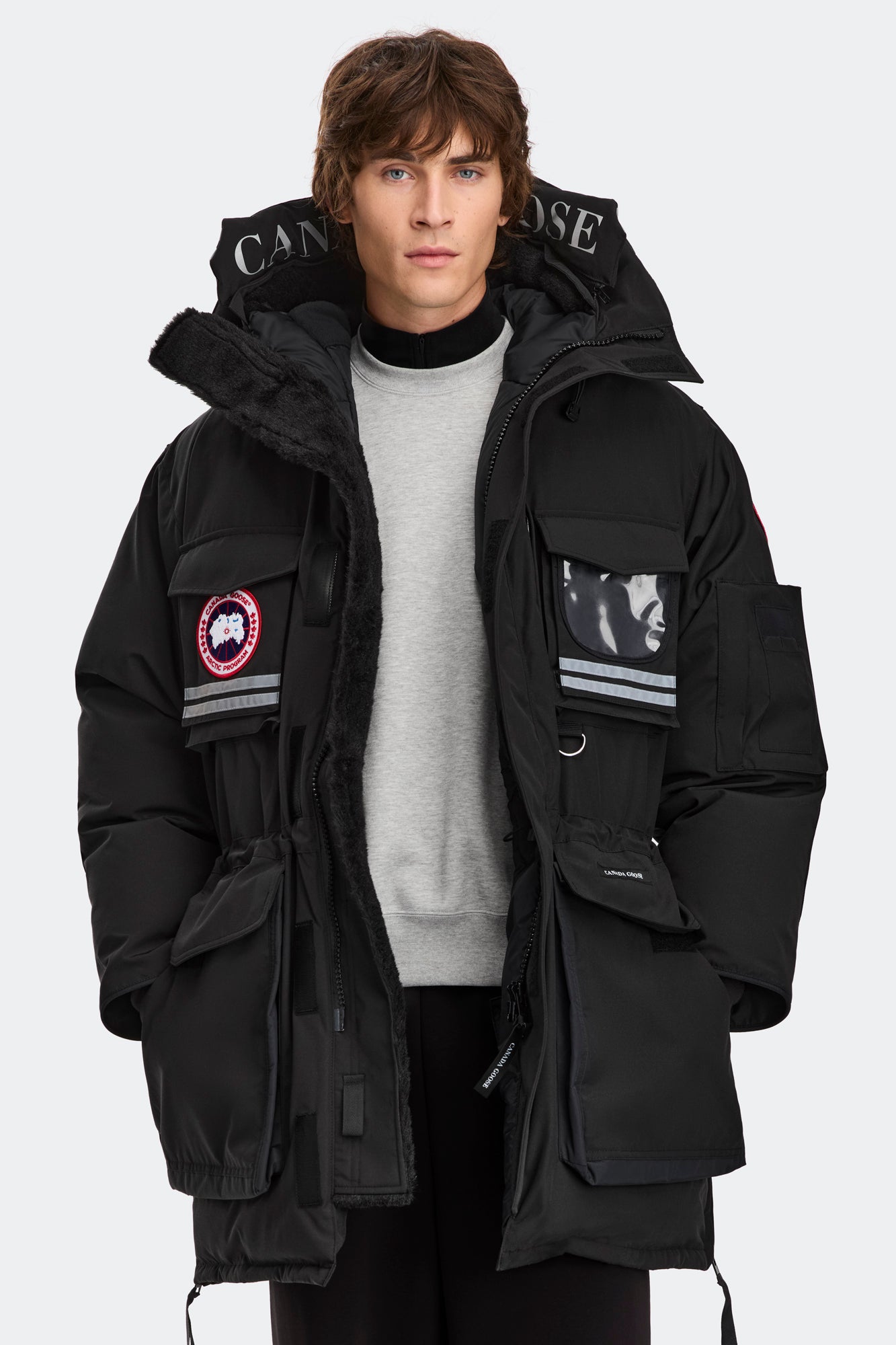 2102M_9061_on_front_01 Canada Goose Men's Snow Mantra Parka - Image 1