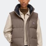 Canada Goose Women’s Grandview Cropped Vest Tonal Disc