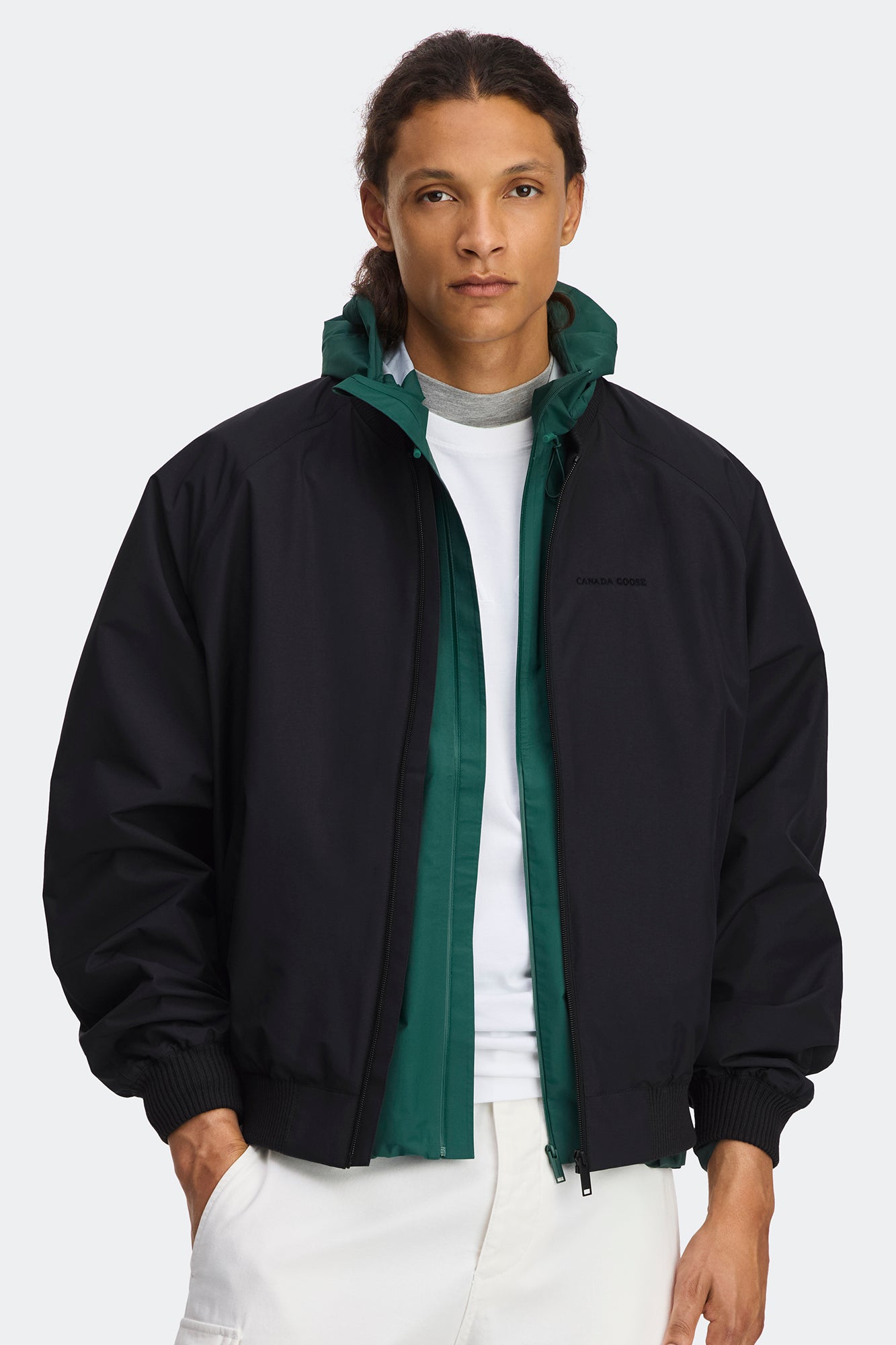2667M_9061_on_front_01-1 Canada Goose Men's Axis Lightweight Bomber - Image 1
