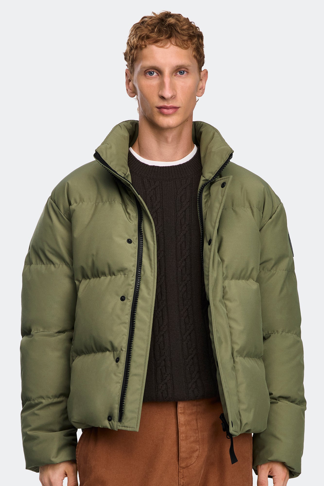 3833MT_9126_on_front_01-1 Canada Goose Men's Bayview Parka Tonal Disc - Image 1