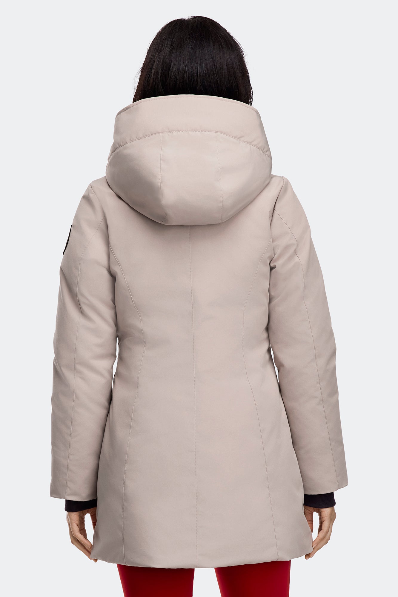 3833WB_9432_on_back_01 Canada Goose Women’s Leslie Parka Black Disc - Image 1