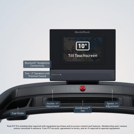 NordicTrack Commercial Series Treadmills for Home | 1250, 1750, 2450