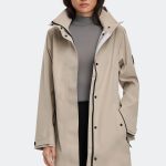 Canada Goose Women’s Cardero Rain Jacket Black Disc