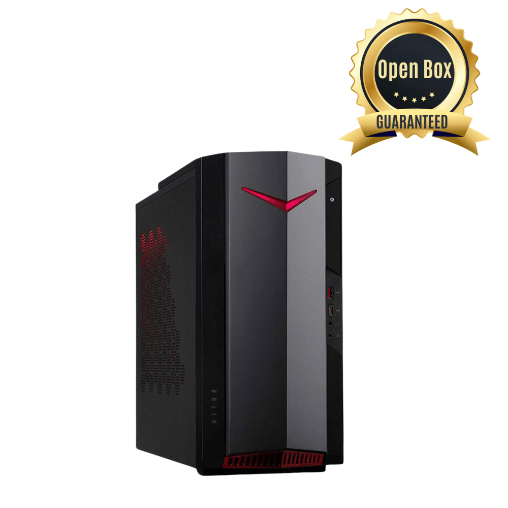 acer-n50-640-ec01-gaming-desktop-intel-core-i5-12400f-25ghz-12gb-ram-512gb-ssd-rtx-3050-8gb-win-11-open-box-1-year-warranty-4985895 Acer N50-640-EC01 Gaming Desktop - Intel Core i5-12400F (2.5Ghz) 12GB RAM - 512GB SSD RTX 3050 (8GB) Win 11 - Open Box ( 1-Year Warranty ) - Image 1