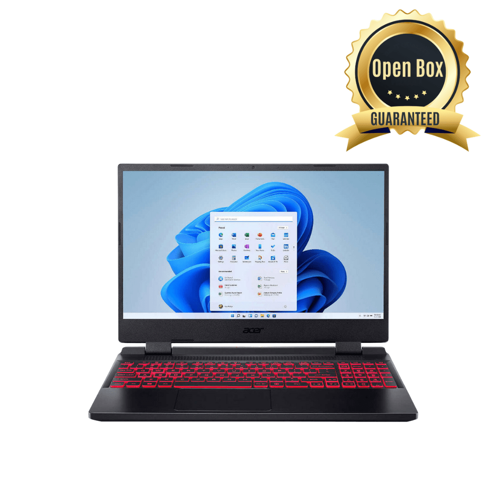 Acer Nitro 5 AN515-58-545CU Gaming Laptop - Intel Core i5-12450H 16GB RAM 512GB SSD - 15.6 Inch FHD RTX 3050 (4GB) Win 11 - Open Box ( 1-Year Warranty )
