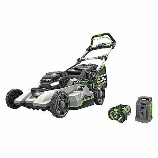 EGO Power+ 21? Select Cut Battery-Powered Self-Propelled Lawn Mowers.
