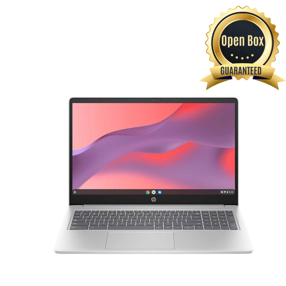 HP 15A-NB0003CA Chromebook Plus Intel Core i3-N305 - 8GB RAM 128GB Storage - 15.6-in Intel UHD Graphics Chrome OS - Open Box ( 1-Year Warranty )