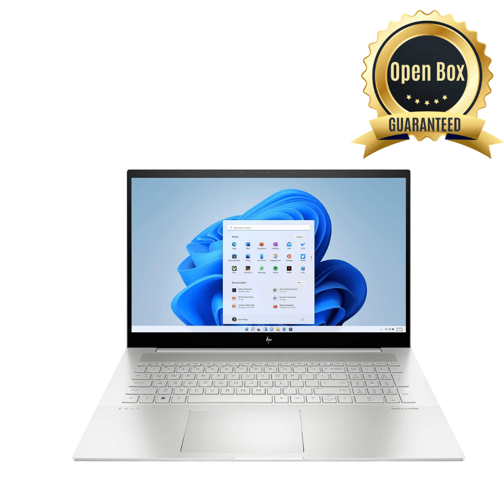 HP Envy 17-CG1003CA Intel Core i7-1165G7 - 16GB RAM - 512GB SSD 17.3 Inch FHD NVidia GeForce Graphics MX450 (2 GB) / Win 10 - Open Box ( 1 Year Warranty )
