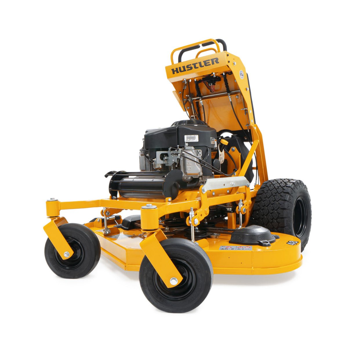 Hustler Surfer Pro 15HP Kawasaki Stand-On Lawn Mower 8211; UK Fast Gas
