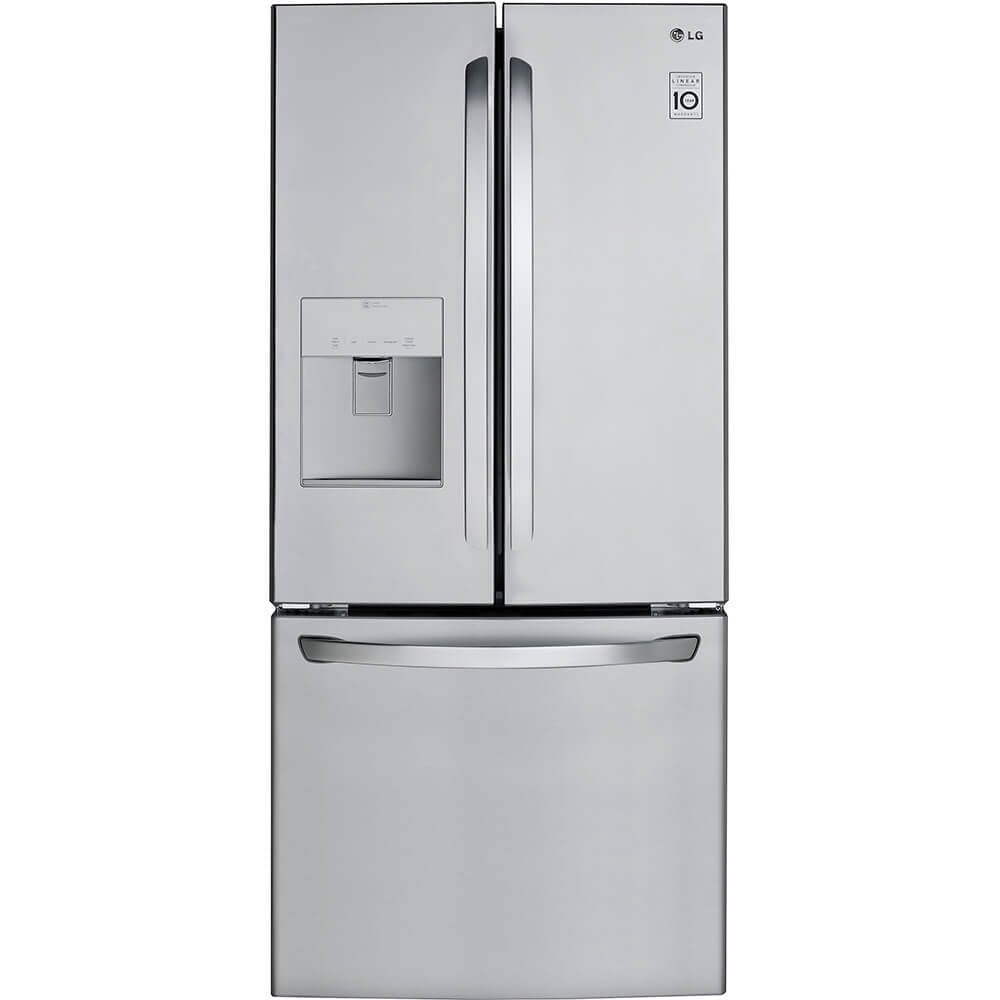 LG LFDS22520S 22 Cu. Ft. Stainless French Door Refrigerator