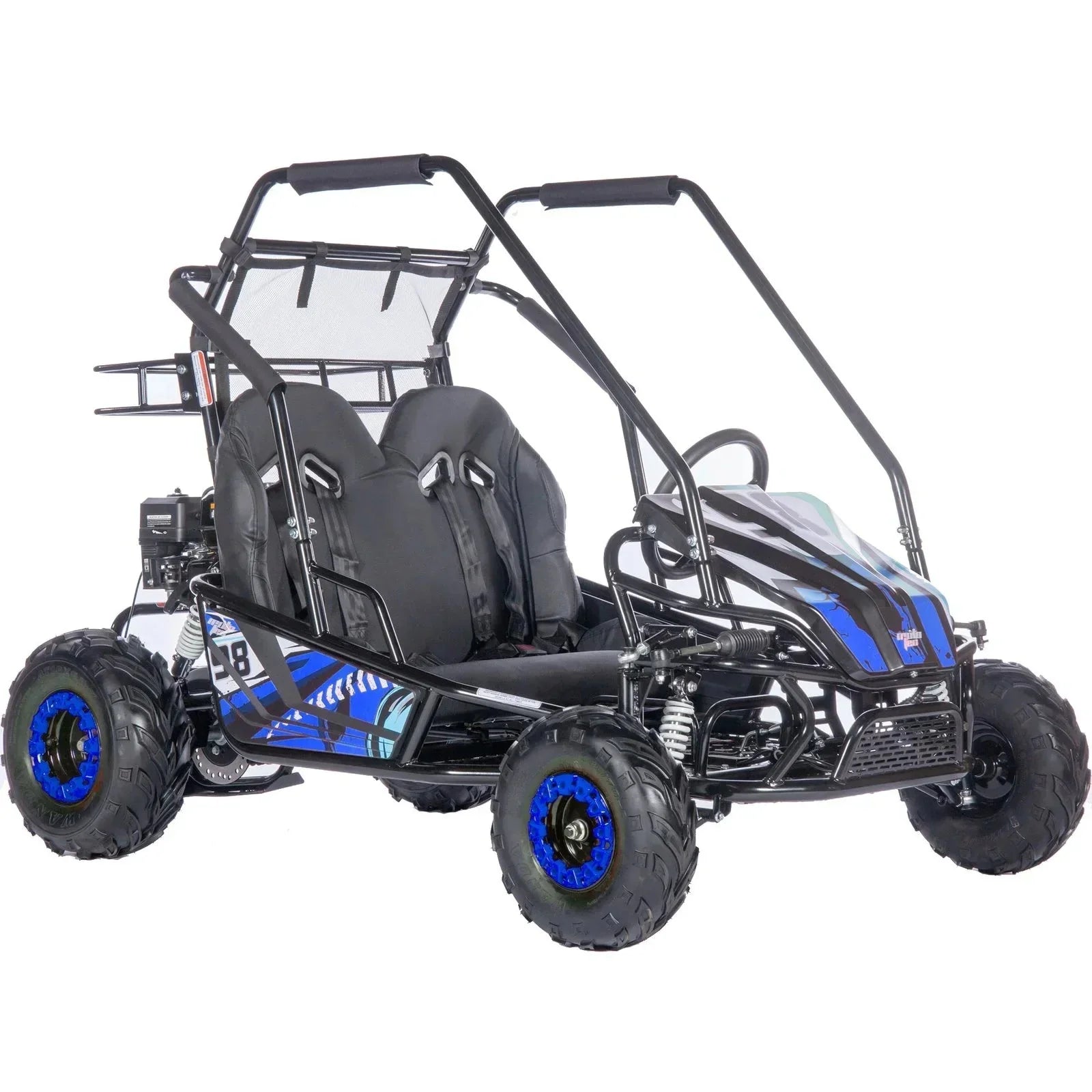 MotoTec Mud Monster XL 212cc 2 Seat Full Suspension Go Kart